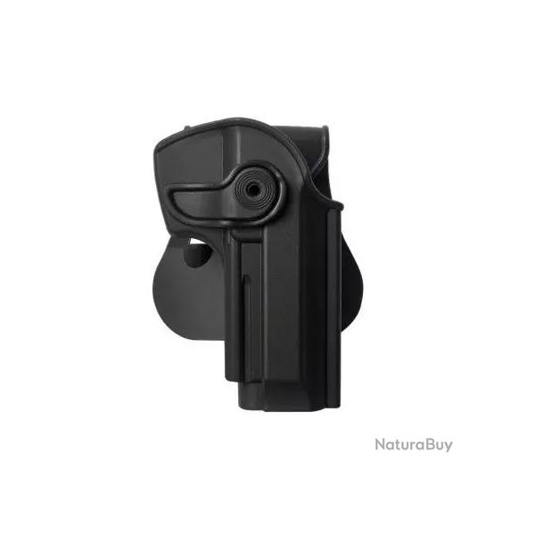 Holster Rigide LV2 Taurus PT92/PT92 rail/PT99/PT100/PT101 Droitier Noir