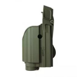 Holster Rigide LV2 Sig Sauer P226/P320 FS/P250/P220/SP2022 Et Sa Lampe Droitier Olive Drab