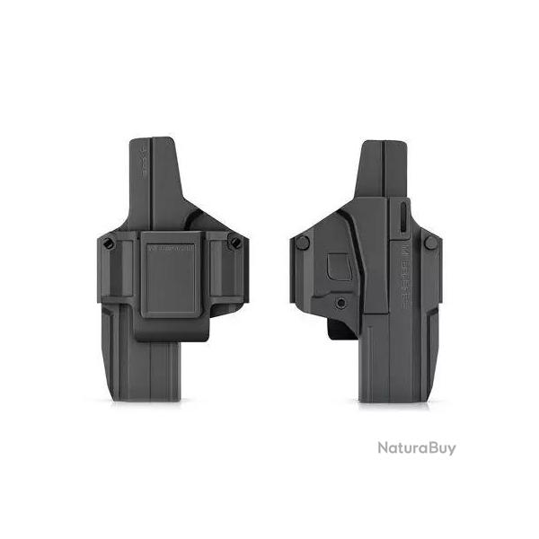 Holster Rigide Morf X3 Glock 17 Ambidextre Noir