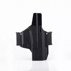 Holster Rigide Morf X3 Glock 19 Ambidextre Noir
