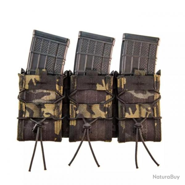 Poche Triple Fusil Taco Multicam Black