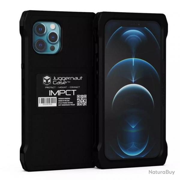 Coque Tlphone IMPCT(TM) pour iPhone 12 Pro Max Noir