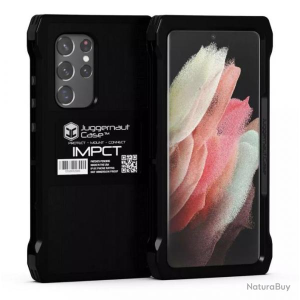 Coque Tlphone IMPCT(TM) pour Galaxy S21 Ultra Noir