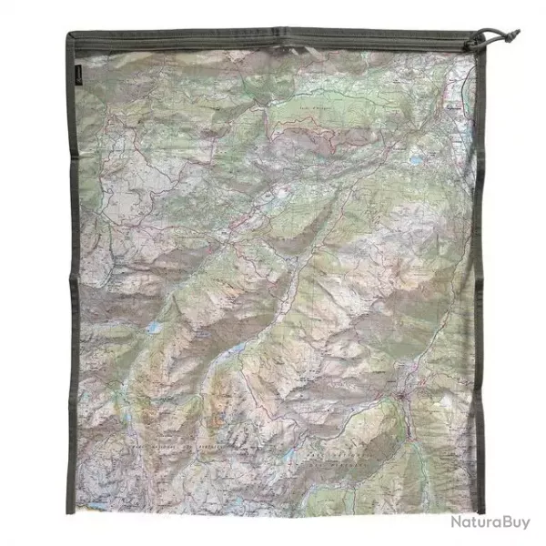Porte-carte Expdition transparent Olive Drab