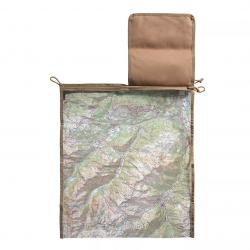 Porte-carte Expédition avec poche Tan