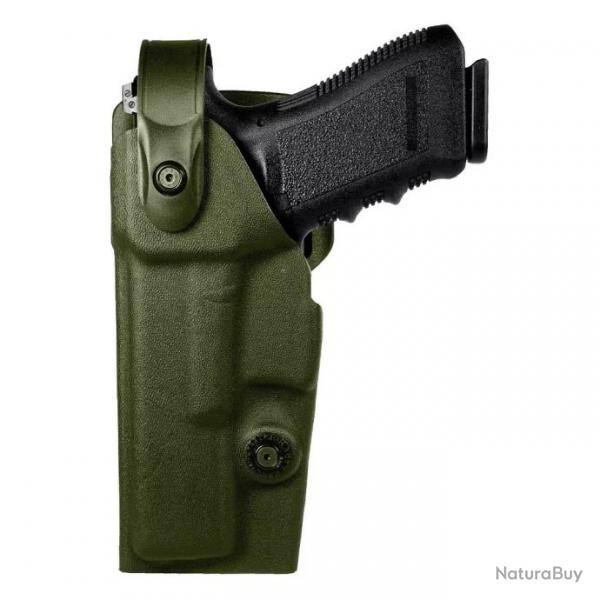 Holster gaucher Vegatek Duty VKD8 Glock 17/19/22/23 Olive Drab