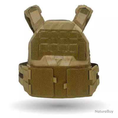 Porte-plaques K-ZERO Coyote Brown SAPI Medium ou 10x12 - Gilets ...