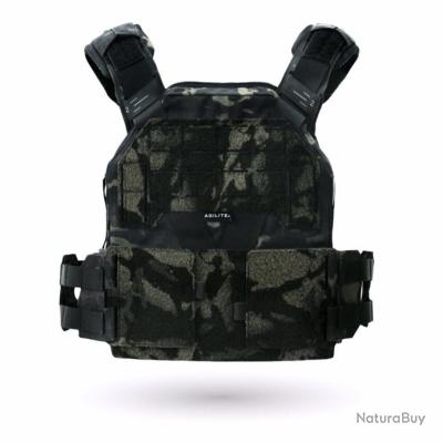 Porte-plaques K-ZERO Multicam® Black(TM) SAPI Medium ou 10x12 - Gilets ...