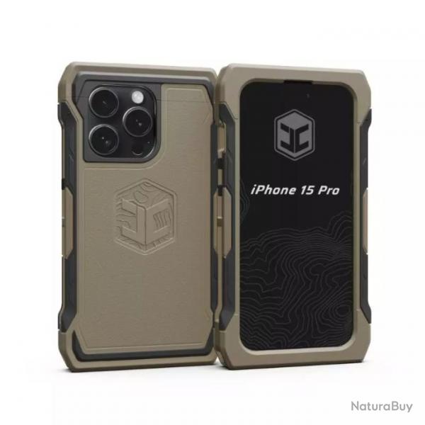 Coque ADVNTR Flat Dark Earth  IPHONE 15 Pro