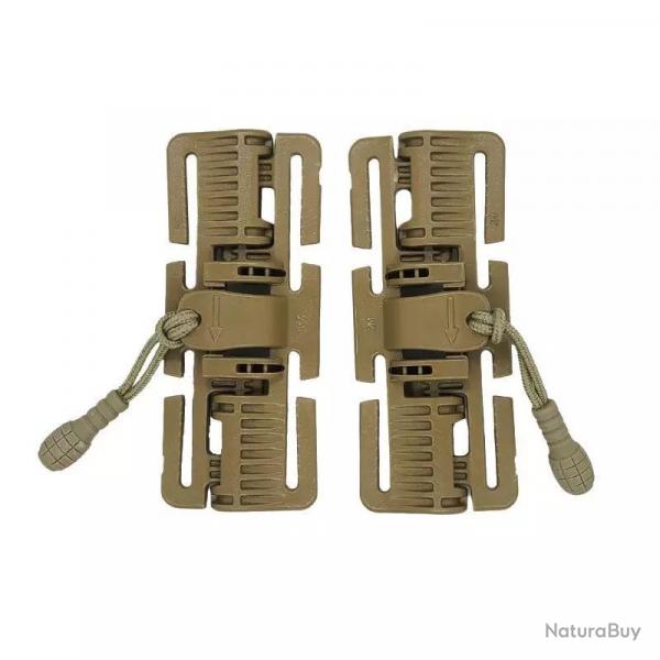 Set de 2 boucles Quick-Release2M ROC Coyote