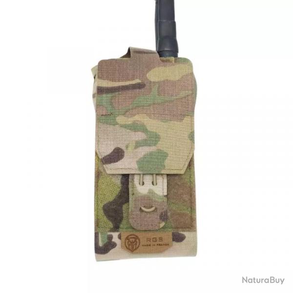 Poche radio ajustable Multicam