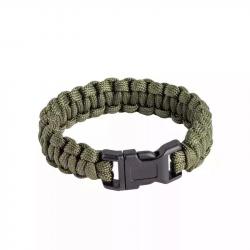 Bracelet de Survie Paracord M Vert Olive