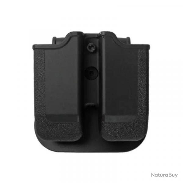 Double Porte Chargeurs Glock 20/21/30 MP02 Noir