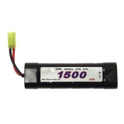 Batterie NiMh 9,6v Mini 1500 mAh (101 Inc)