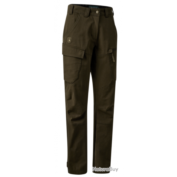 Pantalon femme Sarek full stretch kaki DEERHUNTER-36