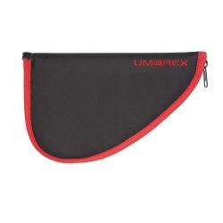 Fourreau léger nylon résistant noir et rouge 34cm