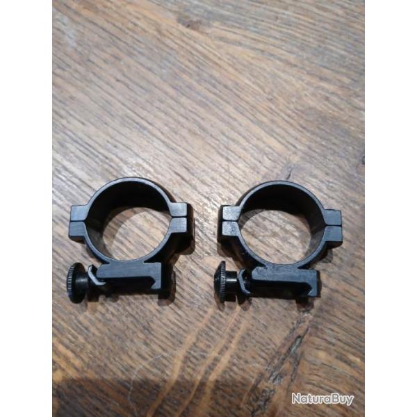 Colliers 30mm pour rail de 21 mmm