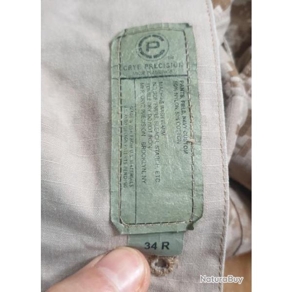 Pant Crye Precision model Field Navy Custom AOR1