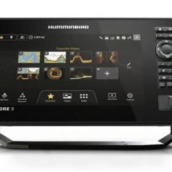 Sondeur Humminbird Xplore 9 MEGASI+, Sonde Tableau Arrière + T°