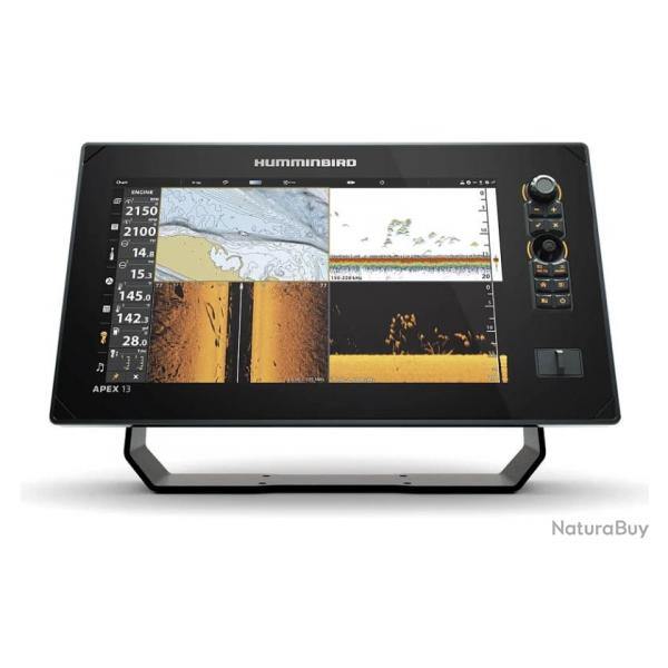 Sondeur Humminbird Apex 13 MEGA SI+ - Sonde traversante + temprature