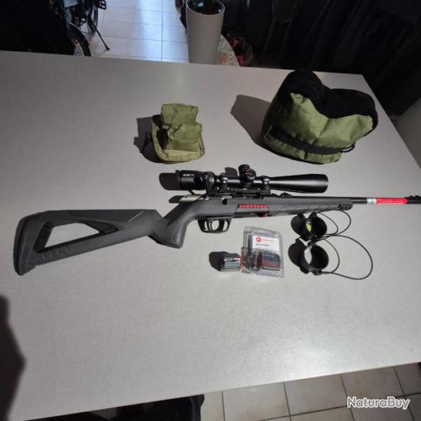 Carabine Winchester xpert 22lr detente prpar orsuarma lunette  vortex diamondback tactical 4-1240