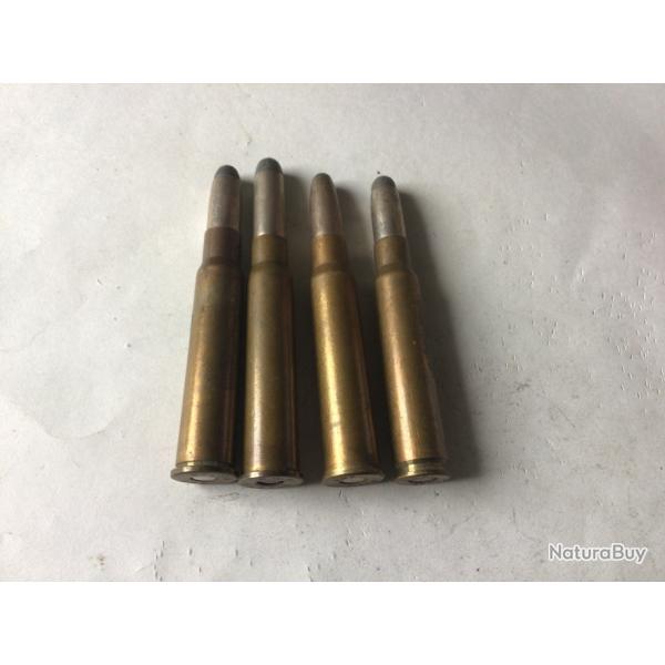 LOT DE 3 BALLES DE CALIBRE 8X57 JR D'ORIGINE NON RECHARGES