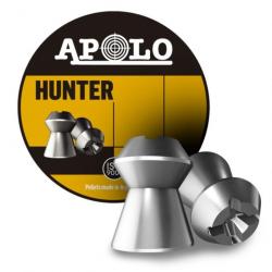 Plomb APOLO HUNTER 5,5 mm , 1,2g - 250u. (.22) (3 boîtes)