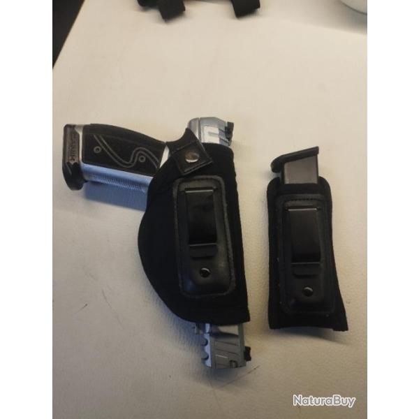 Holster + porte chargeur