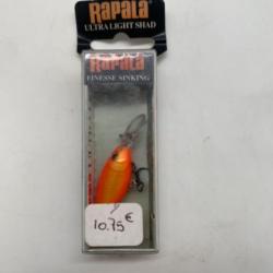 Leurre Rapala finesse sinking ULS-4 3 gr orange