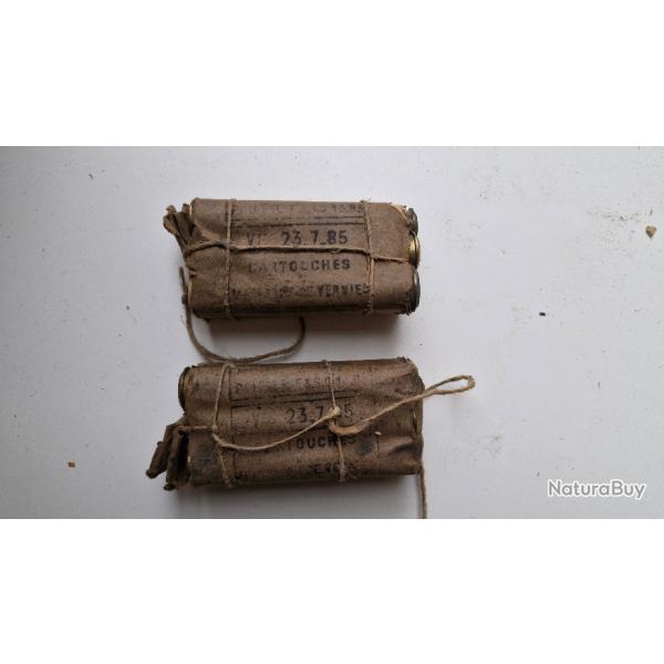 Lot de munitions de collection 11mm gras