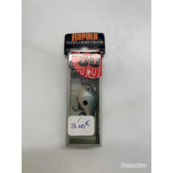 Leurre Rapala Deep runner ULC-3 4 gr blanc