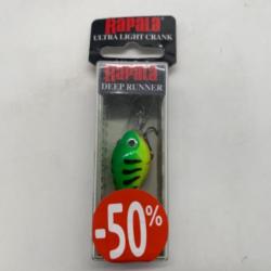 Leurre Rapala Deep runner ULC-3 4 gr jaune