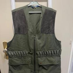 Gilet de chasse vert foncé