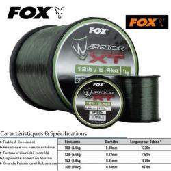 Bobine de 1320 M Nylon FOX 0,309