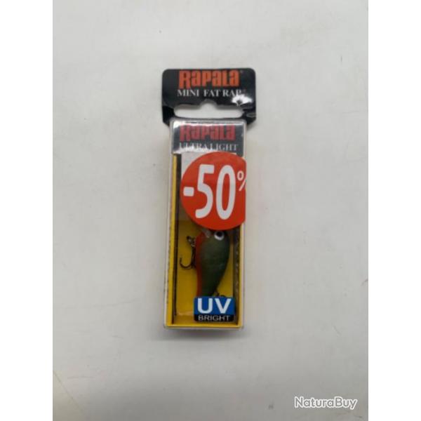Leurre Rapala Ultra light MFR-3 4 gr vert