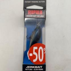 Leurre Rapala Shadow rap Fat jack SDRFJ04 4 gr bleu