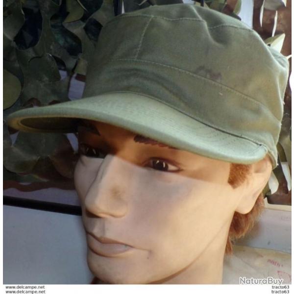 ARMEE AMERICAINE U.S : CASQUETTE AVEC TISSU PROTECTION DES OREILLES , TAILLE 7 SOIT TAILLE FRANCAISE