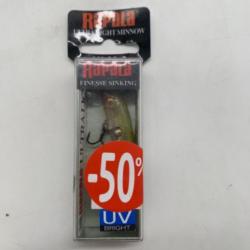 Leurre Rapala ultra light minnow 4 gr jaune