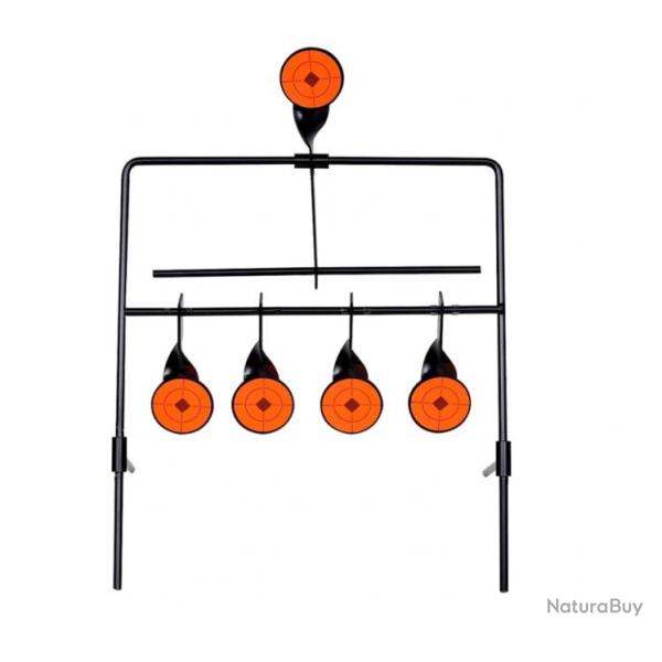 Cible de Tir Rotative avec Rinitialisation Automatique - 4+1 Cibles