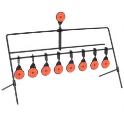 Cible de Tir Rotative avec Réinitialisation Automatique - 8+1 Cibles