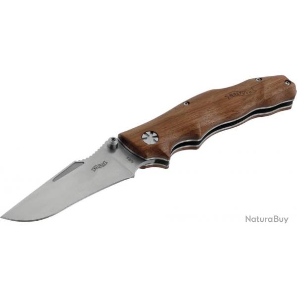 WALTHER - Couteau Pliant AFW 3 - Adventure Folder Wood 3