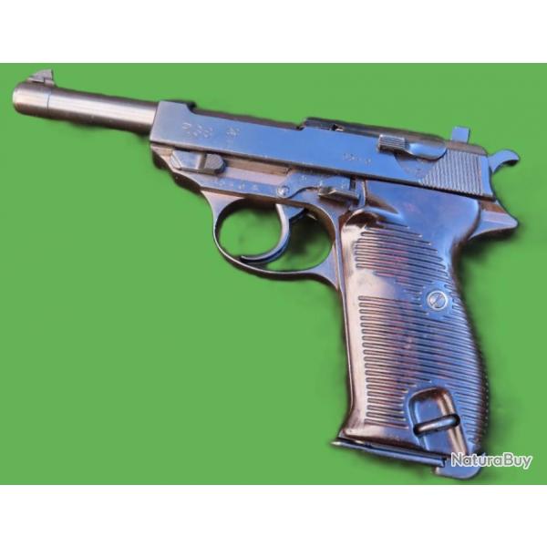 Pistolet Walther P38 prcoce (1941) fabrication Walther (code "ac")
