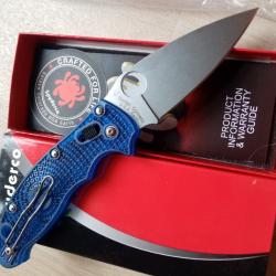 Spyderco manix blue cts1bn