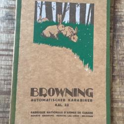 Superbe notice pour Browning SA Smokless