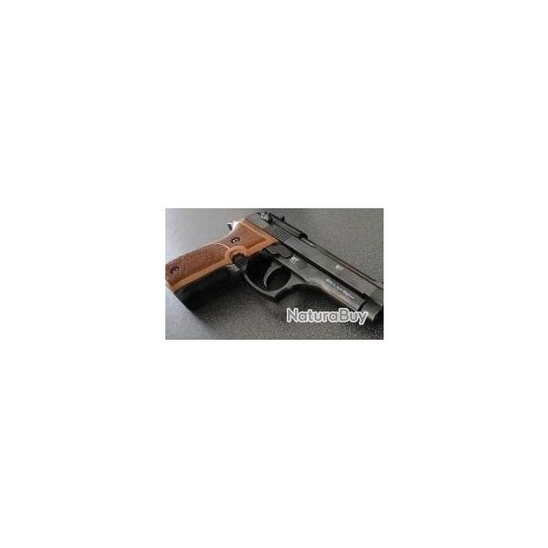 Plaquette bois pour pistolet Ekol Firat magnum (Beretta 92 Pak)