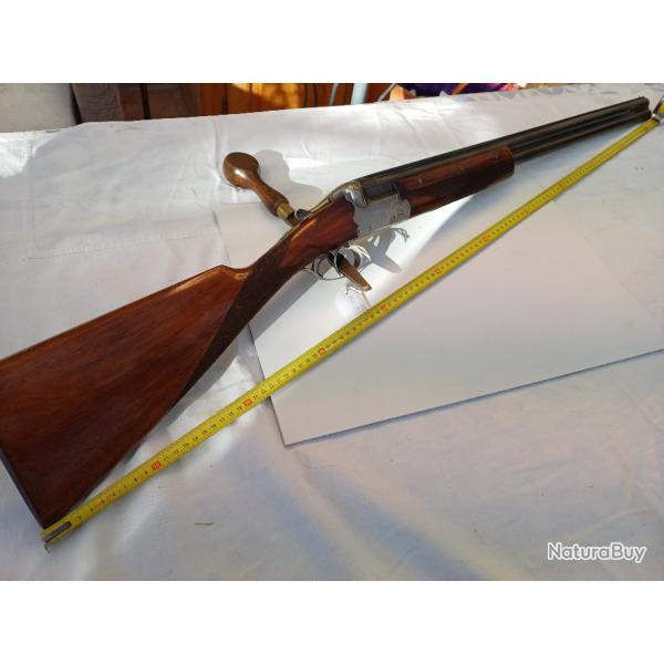 Beau fusil de luxe artisan belge style defourny fine ciselure calibre 12/70 jecteur