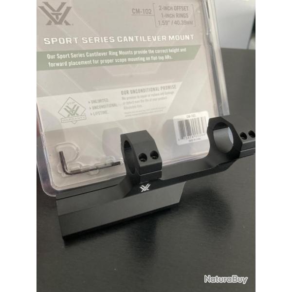 Montage Cantilever Mount Vortex diamtre 25.4mm