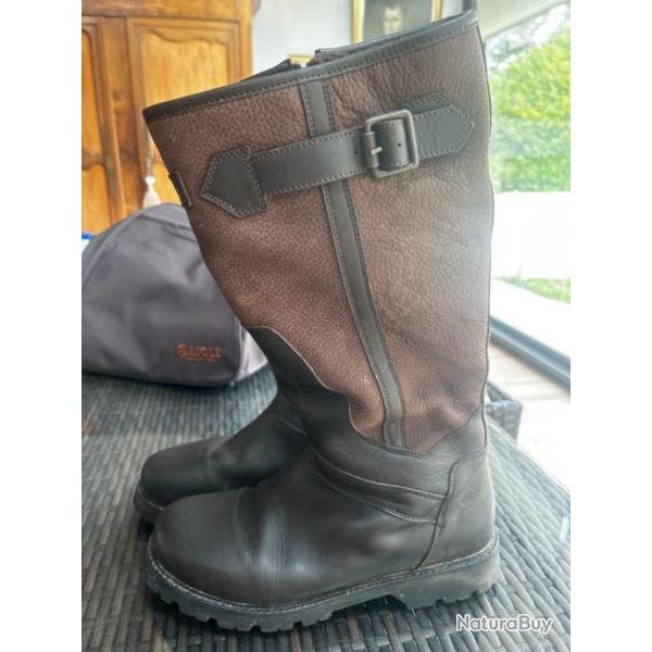 Bottes de chasse grand froid Aigle Inverss GTX + Sac  bottes Rubberbag