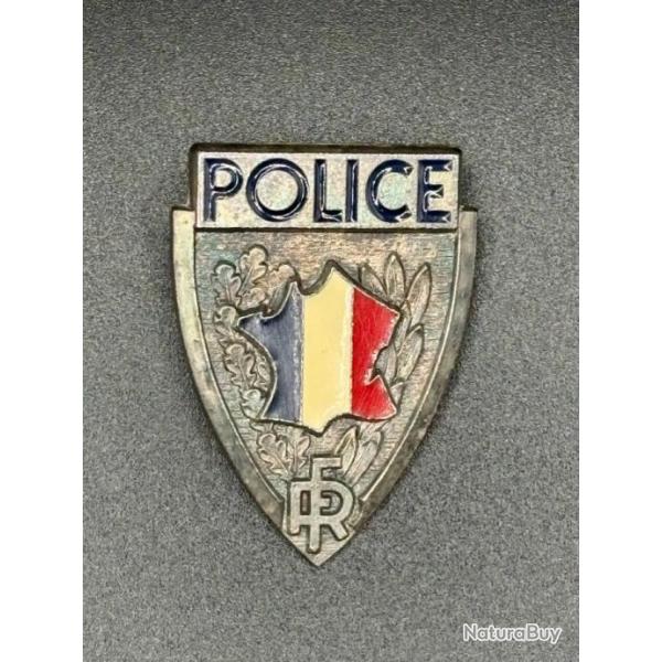 (40.003) Ancien Insigne mtallique obsolte de kpi Police