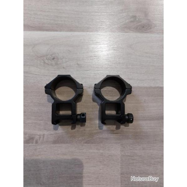 Paire de colliers haut 30mm